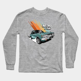 Japanese Retro Ride Graphic Long Sleeve T-Shirt